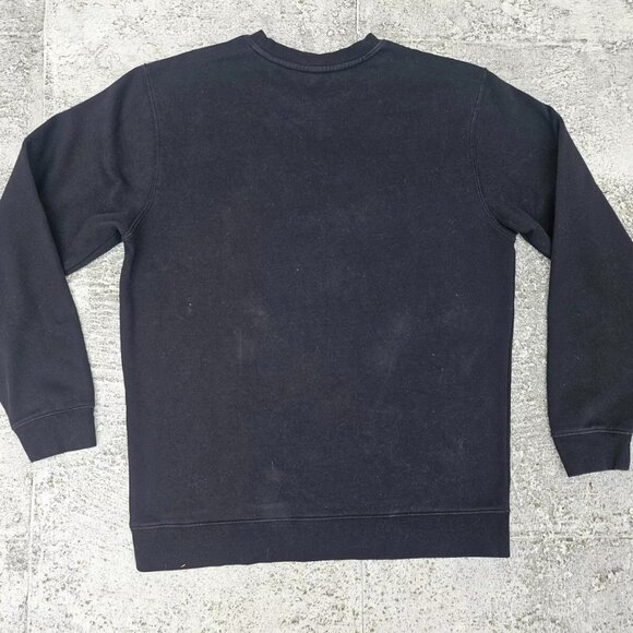 District V.I.T. ™ Fleece Men Crew Shirt Long Sleeve Black Sweat Shirt Size L - Picture 4 of 9